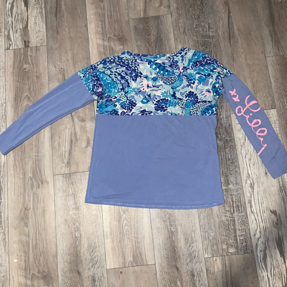 Women’s Finn top in “wild times” print